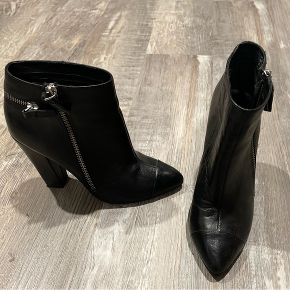 Aldo leather ankle boots, size 6.5 - Picture 7 of 8